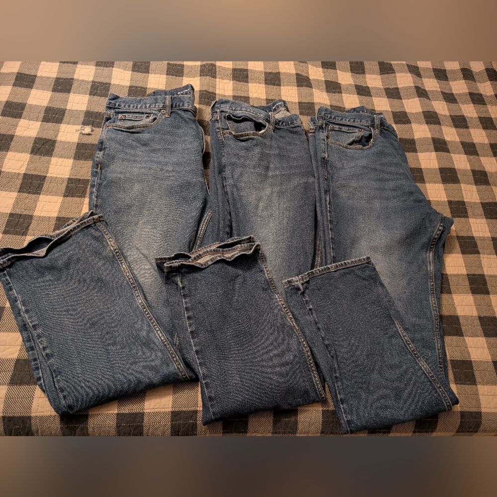 3 Pair Men's Boot cut Jeans